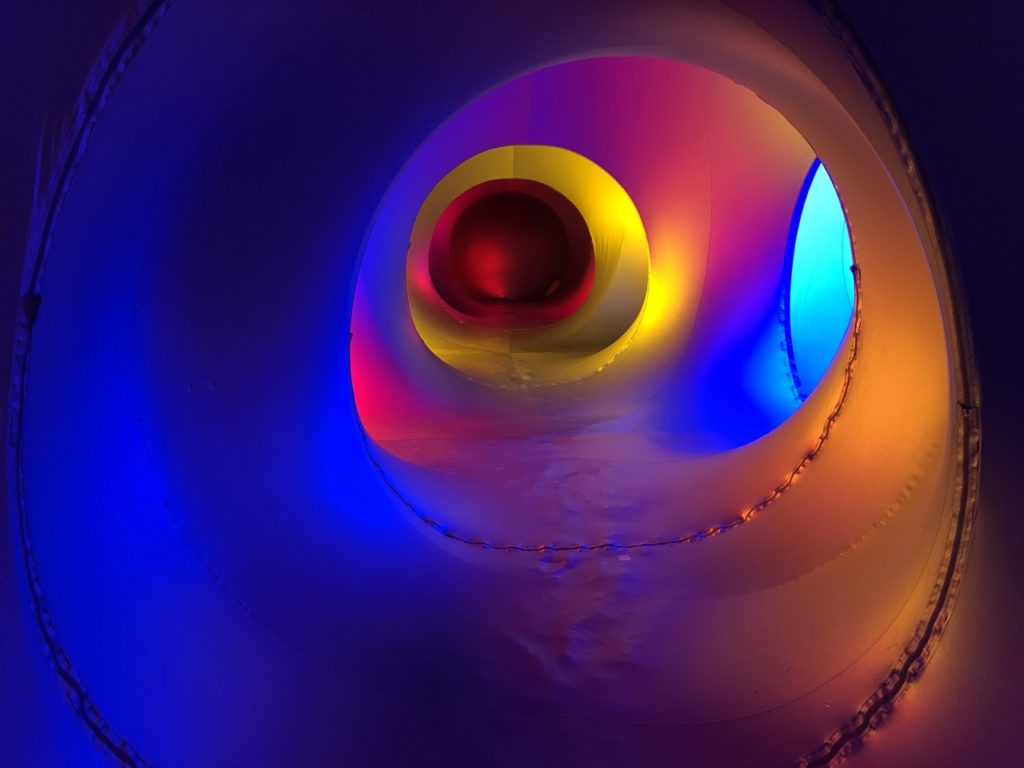Inside the Luminarium Albesila - photo by Dennis Spielman