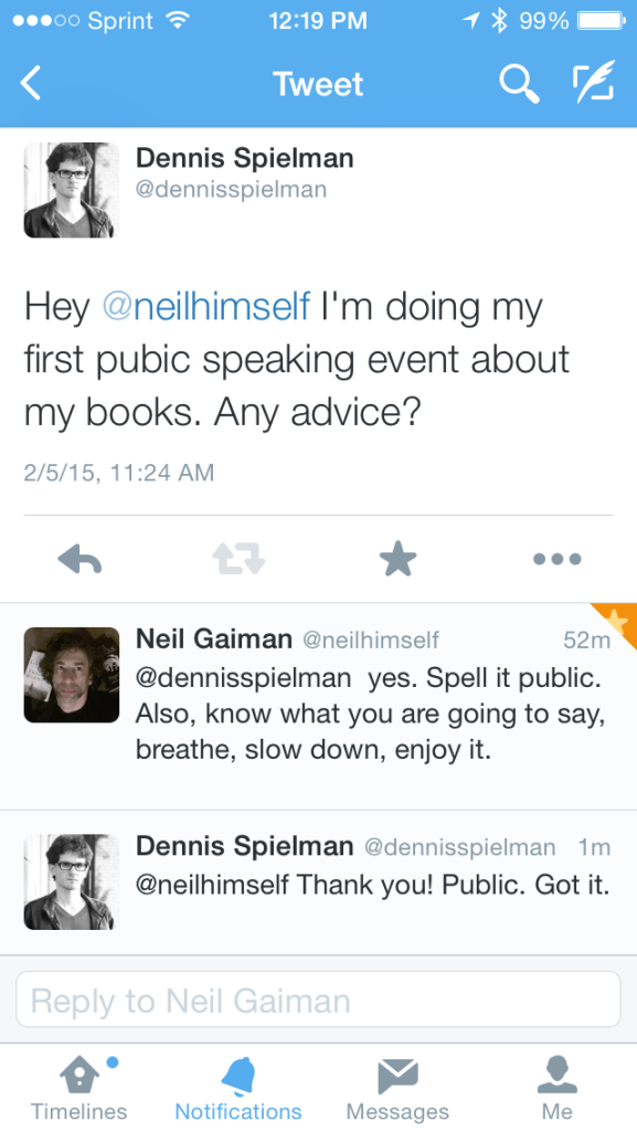 Twitter Chat with Neil