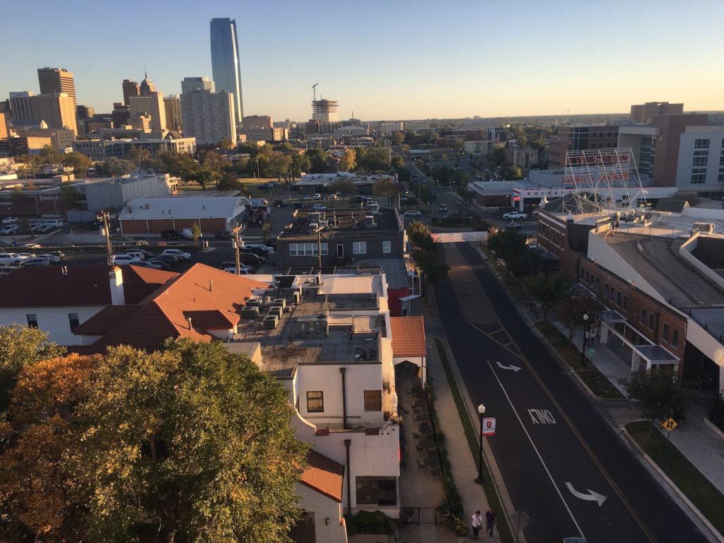 The view from the O Bar during the Midtown Walkabout - photo by Dennis Spielman