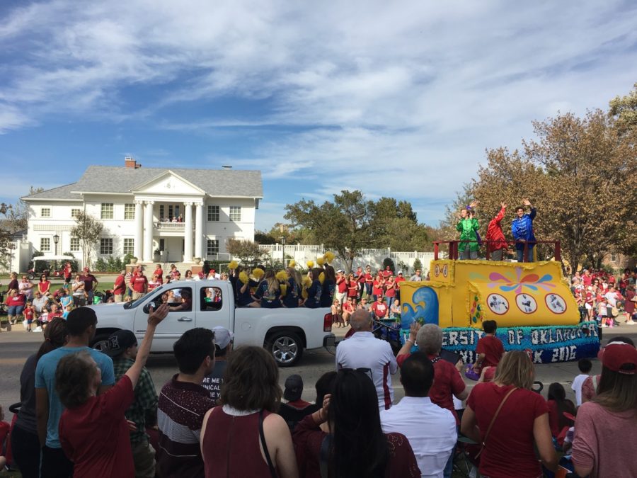 OU Homecoming 2016 - photo by Dennis Spielman