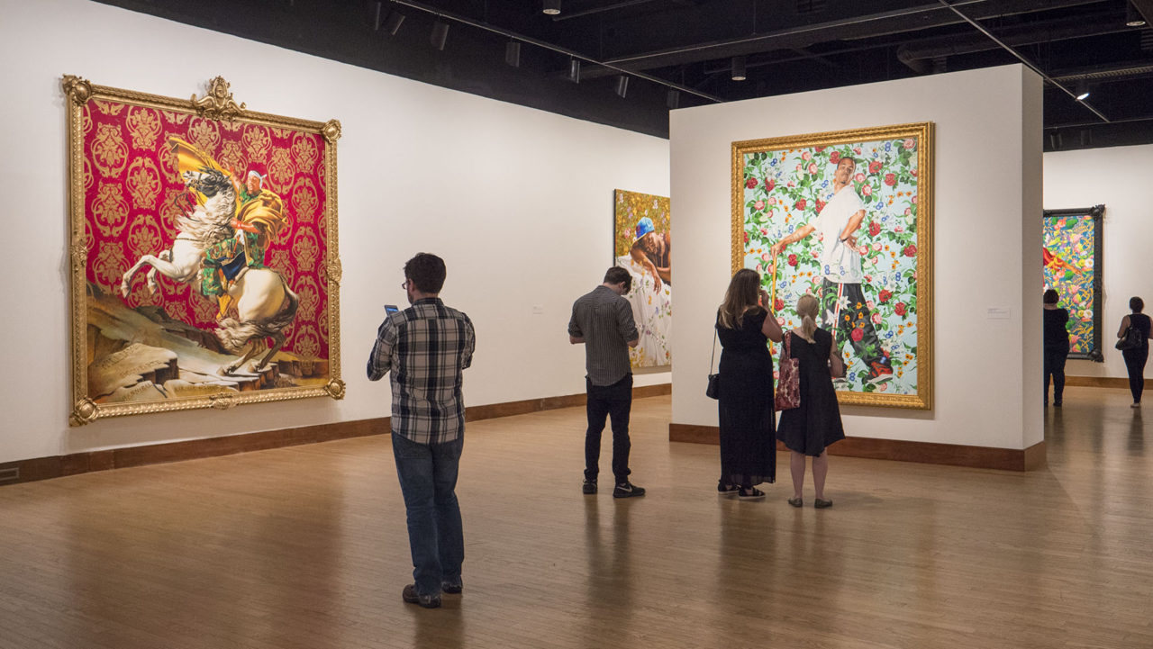 Kehinde Wiley - A New Republic at OKC MOA - photo by Dennis Spielman