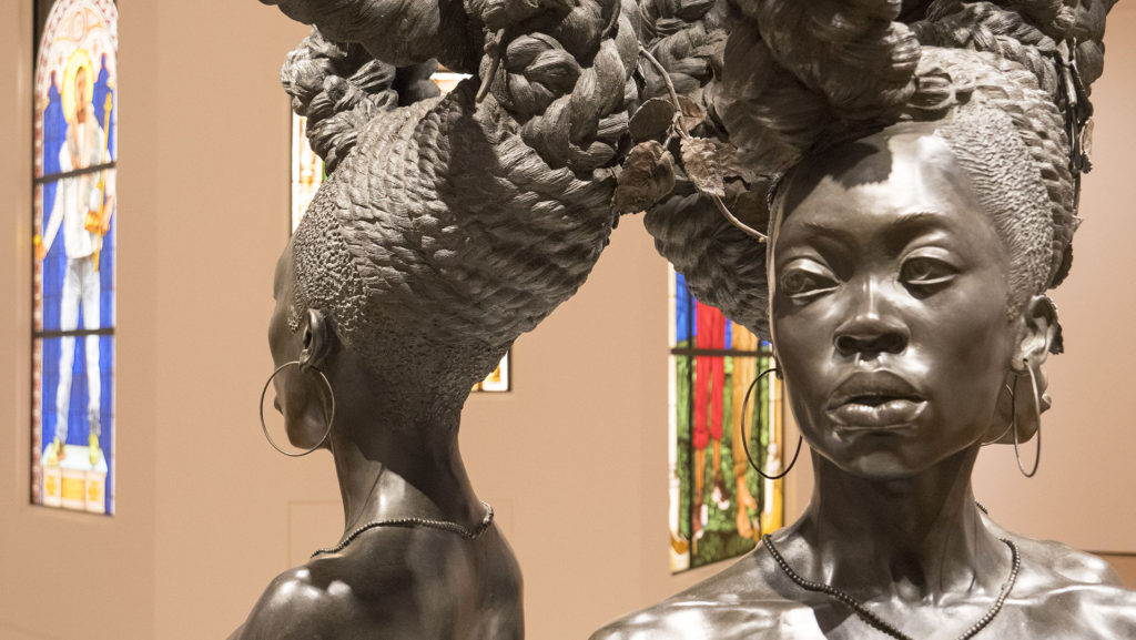 Kehinde Wiley - A New Republic at OKC MOA - photo by Dennis Spielman