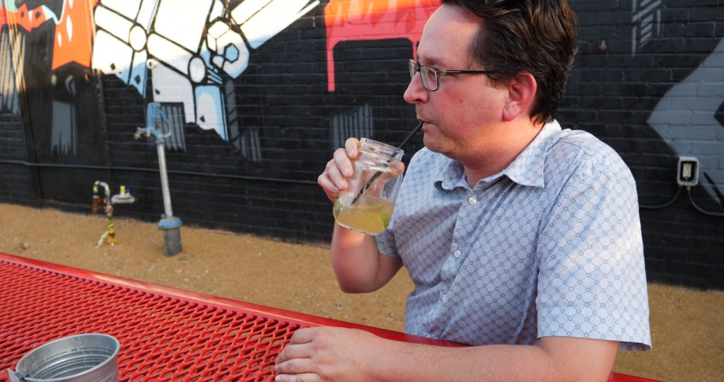 Lonely Drinking at The Pump - photo by Dennis Spielman