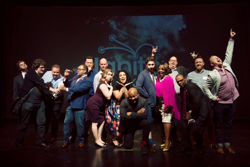 Silly Group Photo of Ignite OKC X