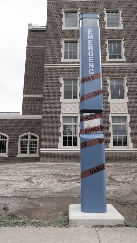 Danger Wrapped Emergency - photo by Dennis Spielman