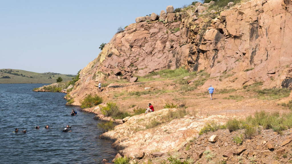 Wichita Mountain Wildlife Refuge - photo by Dennis Spielman