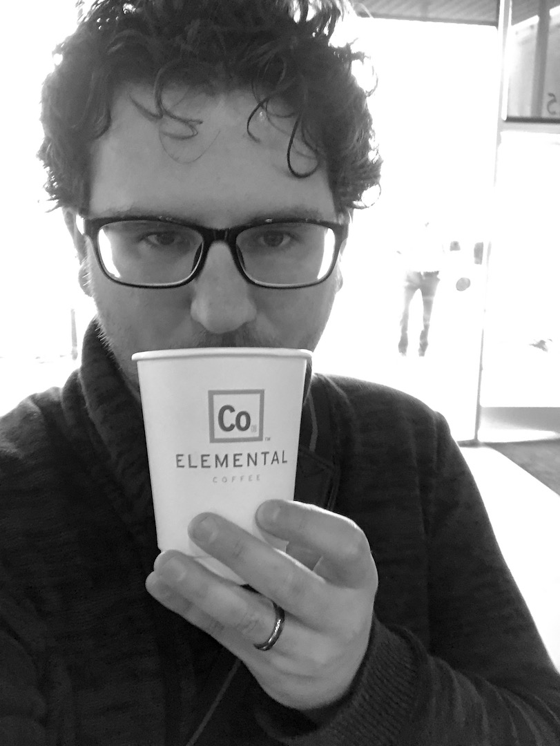 Selfie at Elemental Coffee