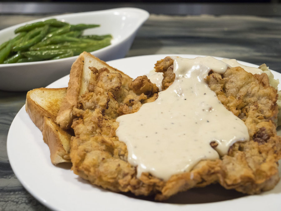 Chicken-Fried Steak at The Miller Grill - photo by Dennis Spielman