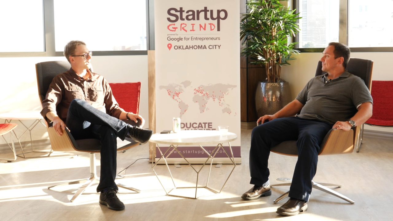 John Kerber at Startup Grind OKC