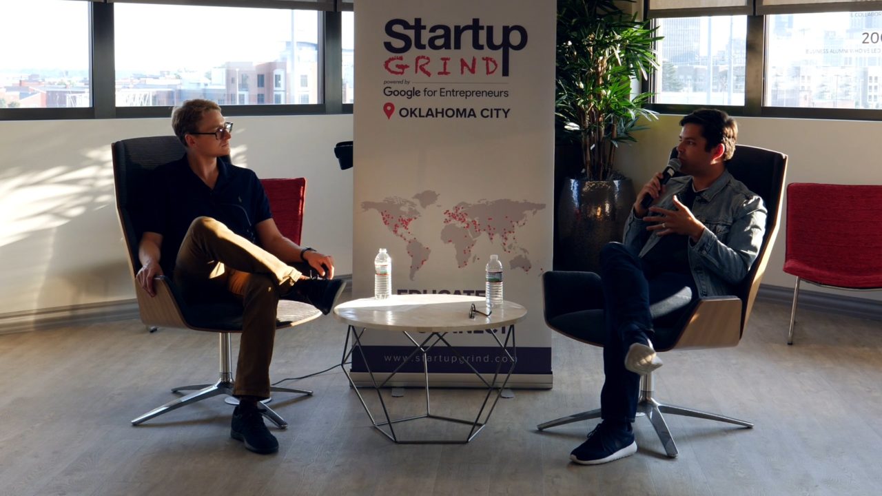 Chris Shilling at Startup Grind OKC