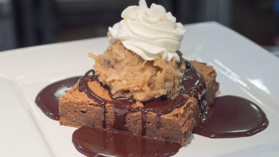 Coco Flow Chocolate Shoppe's German Chocolate Brownie - photo by Dennis Spielman