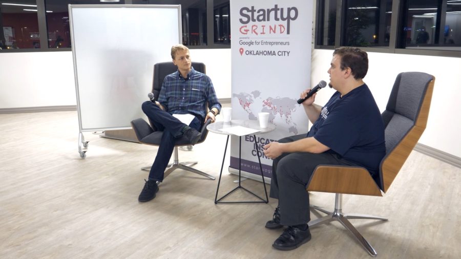 Jonathan Yarbor at Startup Grind OKC