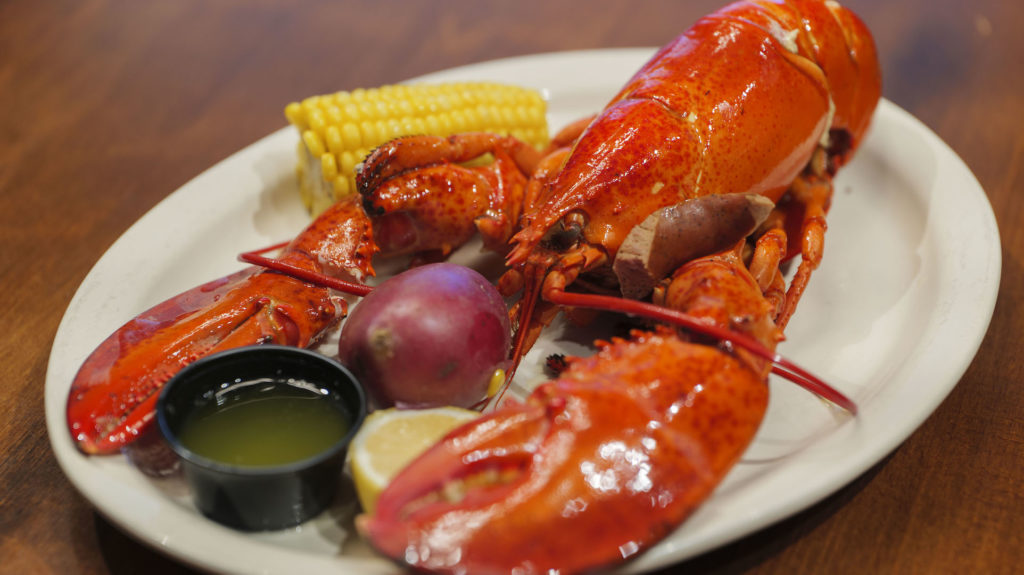 A plate of lobster from Rococo's restaurant in Oklahoma City. 