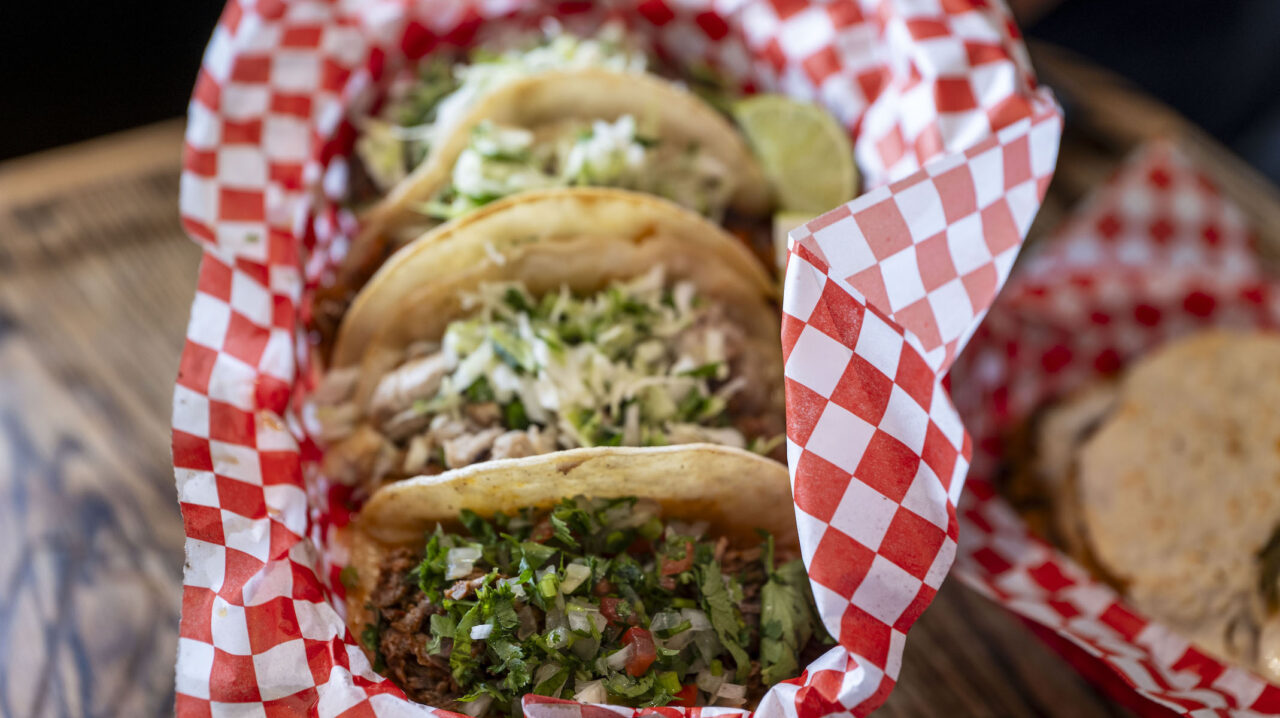 Tacos from La Cocina de Doña Nena in Oklahoma City