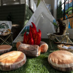 Photo of the kids campground at ABE’s in Oklahoma City
